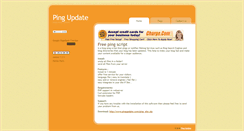 Desktop Screenshot of pingupdate.com